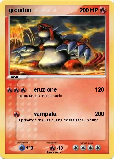 Pokemon groudon