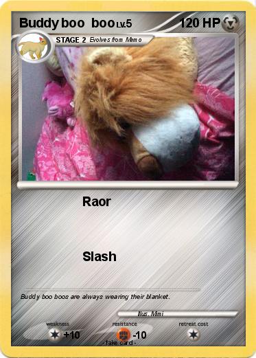 Pokemon Buddy boo  boo
