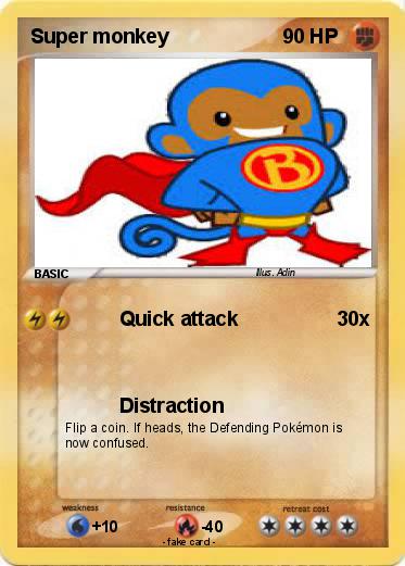 Pokemon Super monkey