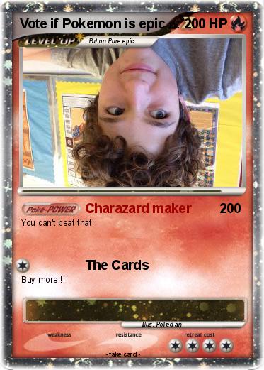 Pokemon Vote if Pokemon is epic