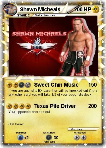 Pokemon Shawn Micheals