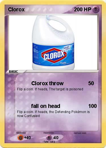 Pokemon Clorox