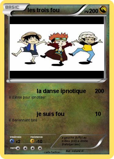 Pokemon les trois fou