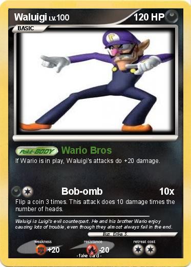 Pokemon Waluigi