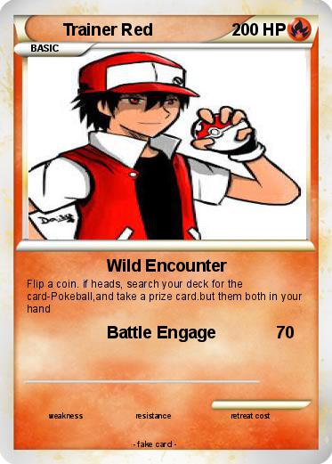 Pokemon Trainer Red