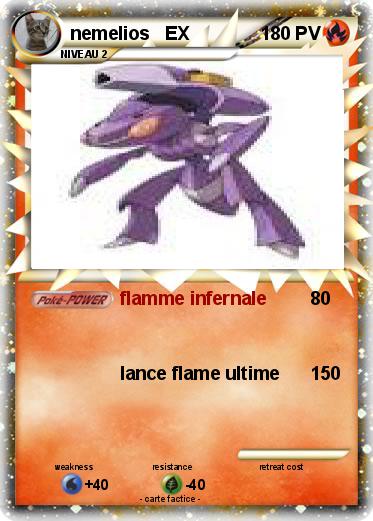 Pokemon nemelios   EX