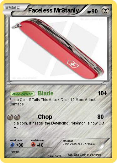 Pokemon Faceless MrStanly