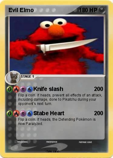 Pokemon Evil Elmo