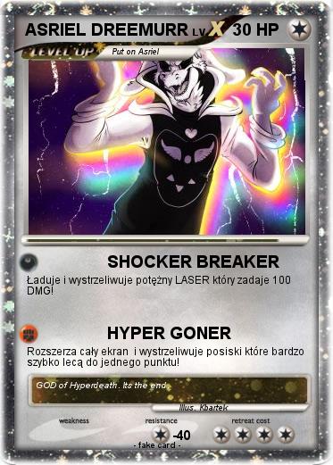 Pokemon ASRIEL DREEMURR