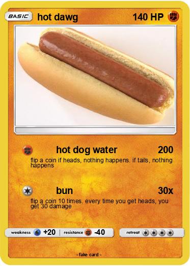 Pokemon hot dawg