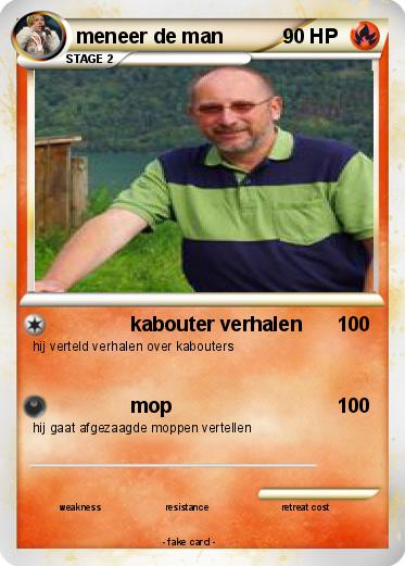 Pokemon meneer de man