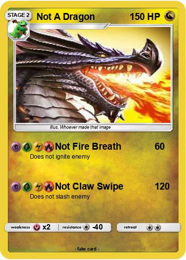 Pokemon Not A Dragon