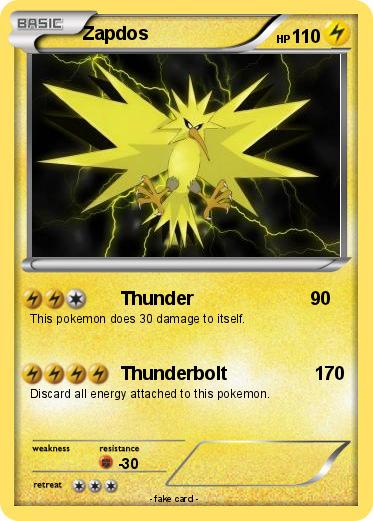 Pokemon Zapdos