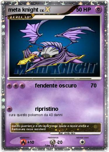 Pokemon meta knight