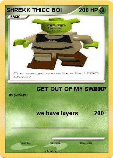 Pokemon SHREKK THICC BOI