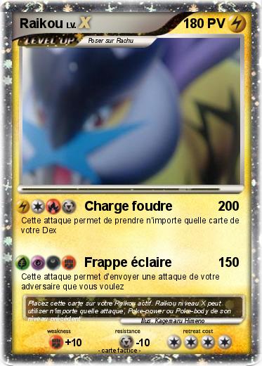 Pokemon Raikou