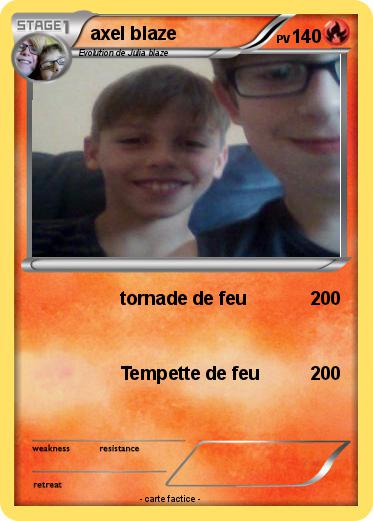 Pokemon axel blaze