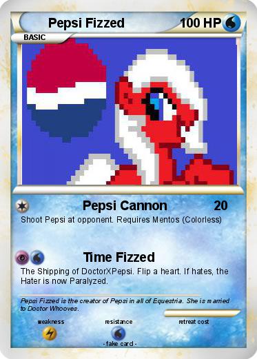Pokemon Pepsi Fizzed
