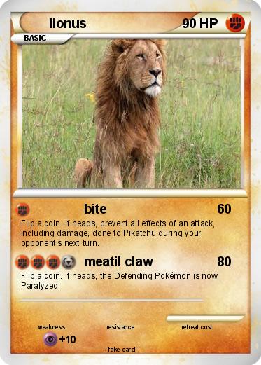 Pokemon lionus