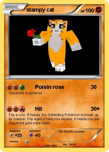 Pokemon stampy cat