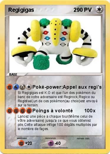 Pokemon Regigigas                          2  