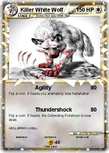 Pokemon Killer White Wolf