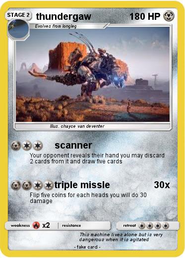 Pokemon thundergaw