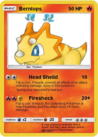Pokemon Berntops
