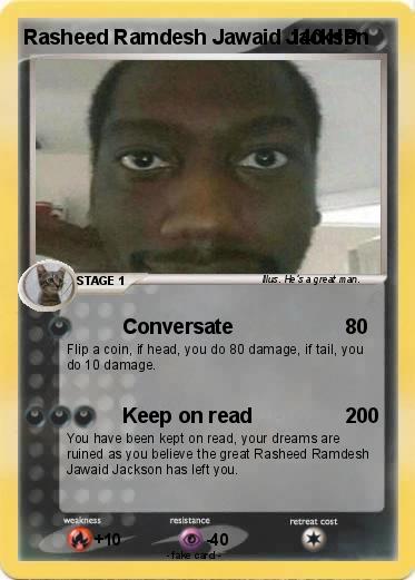 Pokemon Rasheed Ramdesh Jawaid Jackson