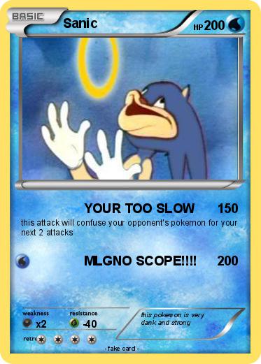 Pokemon Sanic