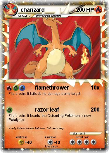 Pokemon charizard
