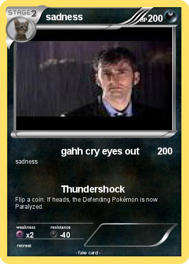 Pokemon sadness