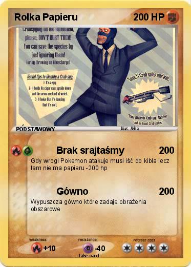 Pokemon Rolka Papieru