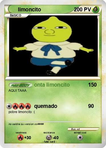 Pokemon limoncito
