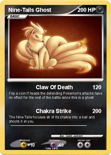 Pokemon Nine-Tails Ghost