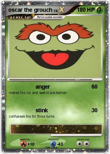 Pokemon oscar the grouch