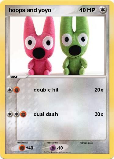 Pokemon hoops and yoyo