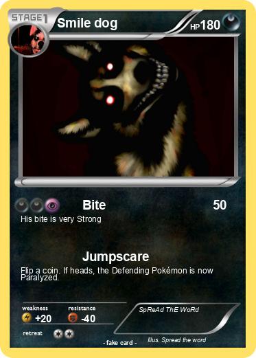 Pokemon Smile dog
