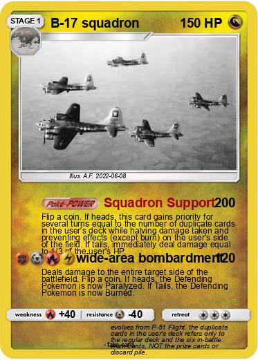 Pokemon B-17 squadron