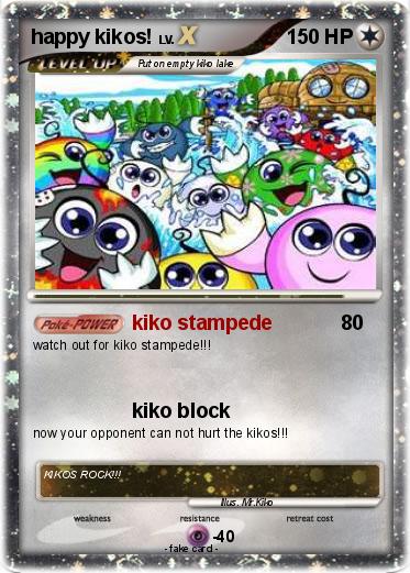 Pokemon happy kikos!