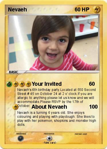 Pokemon Nevaeh
