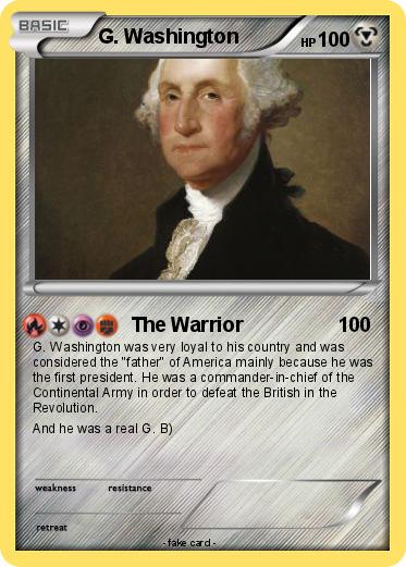 Pokemon G. Washington