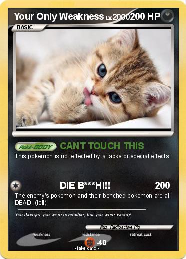 Pokemon Your Only Weakness