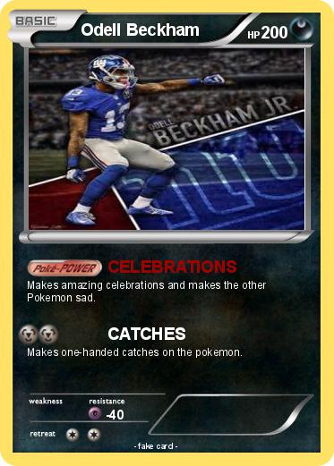 Pokemon Odell Beckham