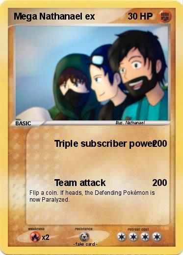 Pokemon Mega Nathanael ex