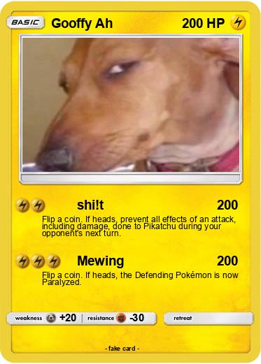 Pokemon Gooffy Ah