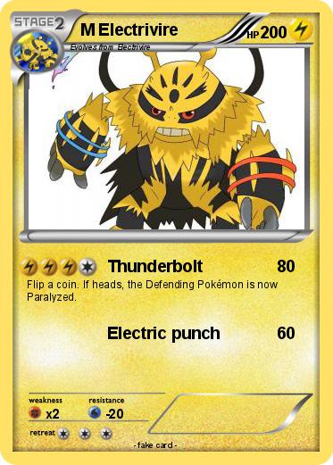 Pokemon M Electrivire