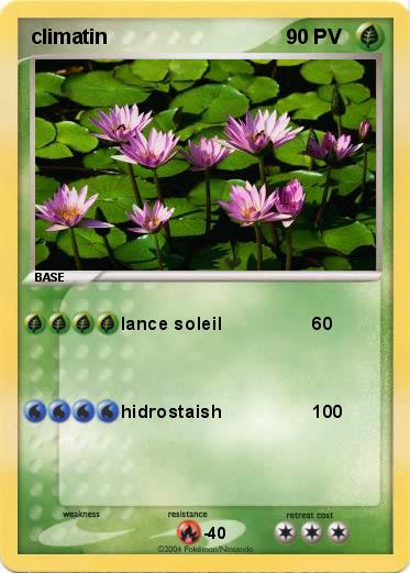 Pokemon climatin