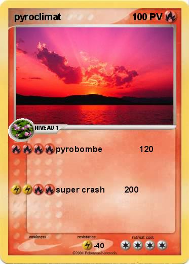 Pokemon pyroclimat
