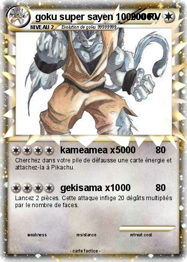 Pokemon goku super sayen 10000000